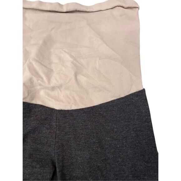 Maternity bottoms bundle sz 6 medium Leggings jeans shorts Over Belly Banded - Picture 5 of 15